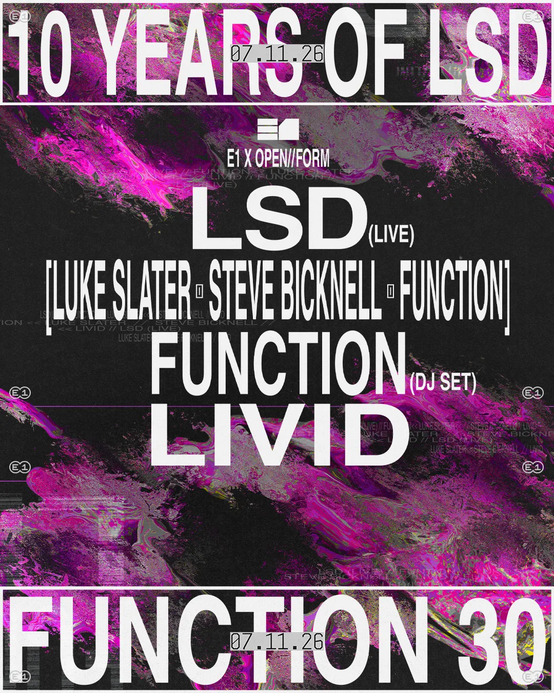 Functions 30 × 10 Years of LSD